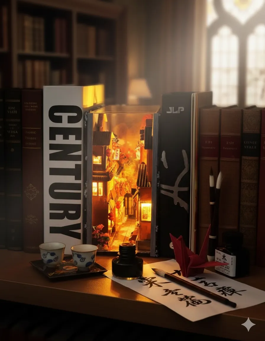 Türkiye'de book nook ve maket evler içeren Rolife minyatür hobi kiti koleksiyonu