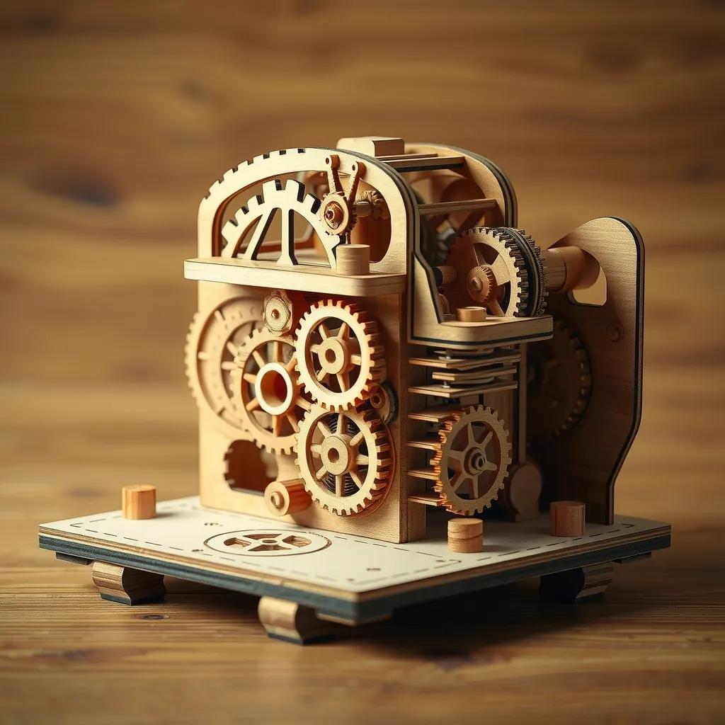 3D Ahşap Puzzle - Robotime Türkiye