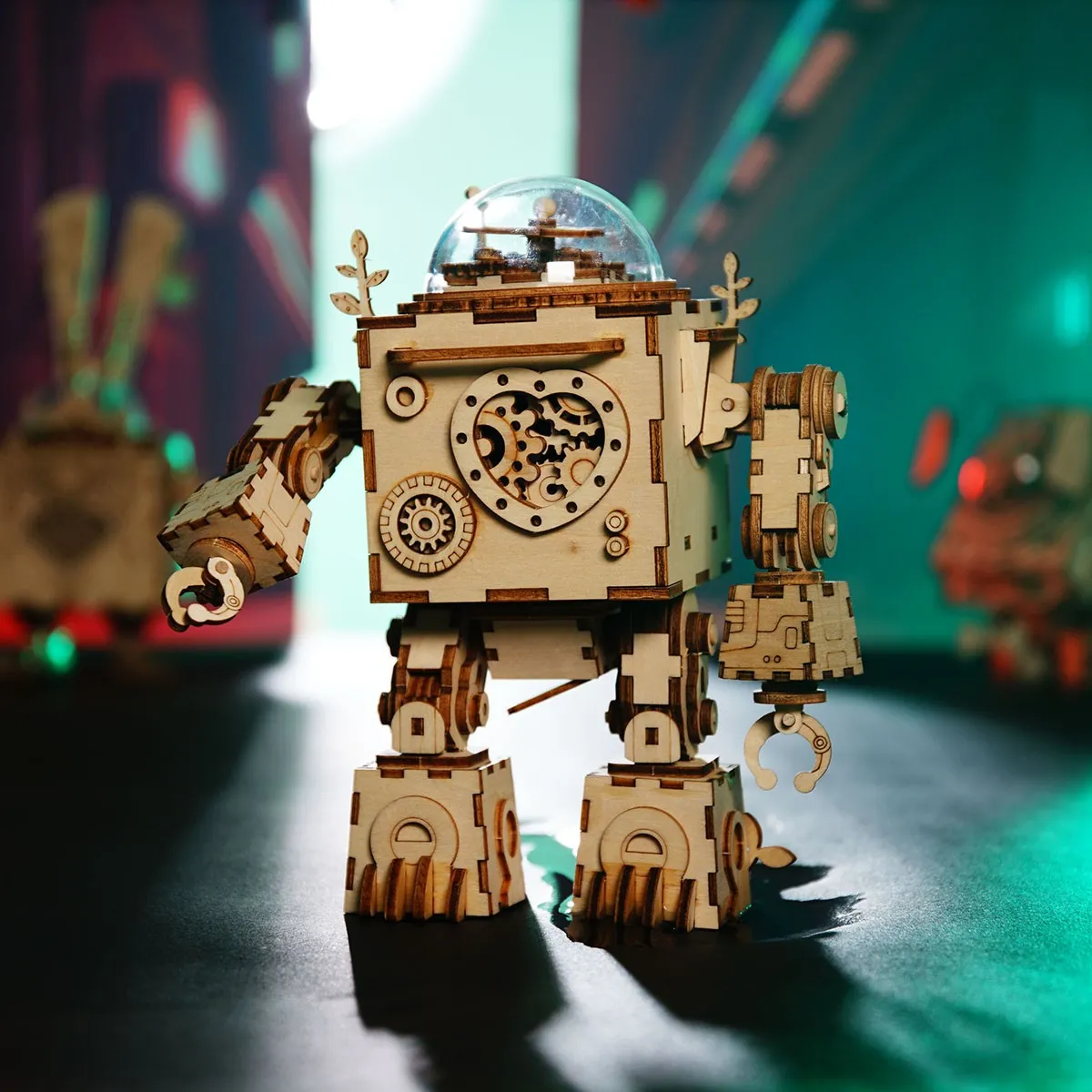 Robotime AM601 - Orpheus DIY Steampunk Müzik Robotu